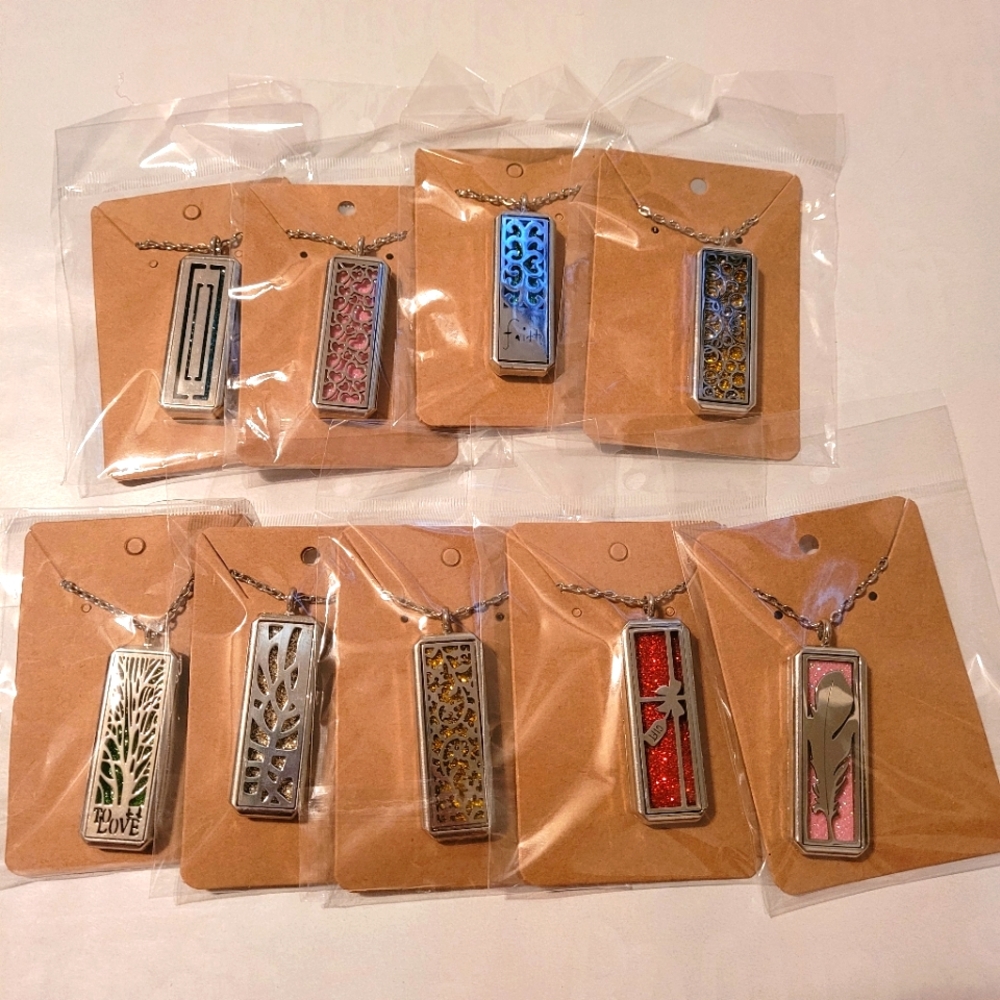 3 piece diffuser necklace set